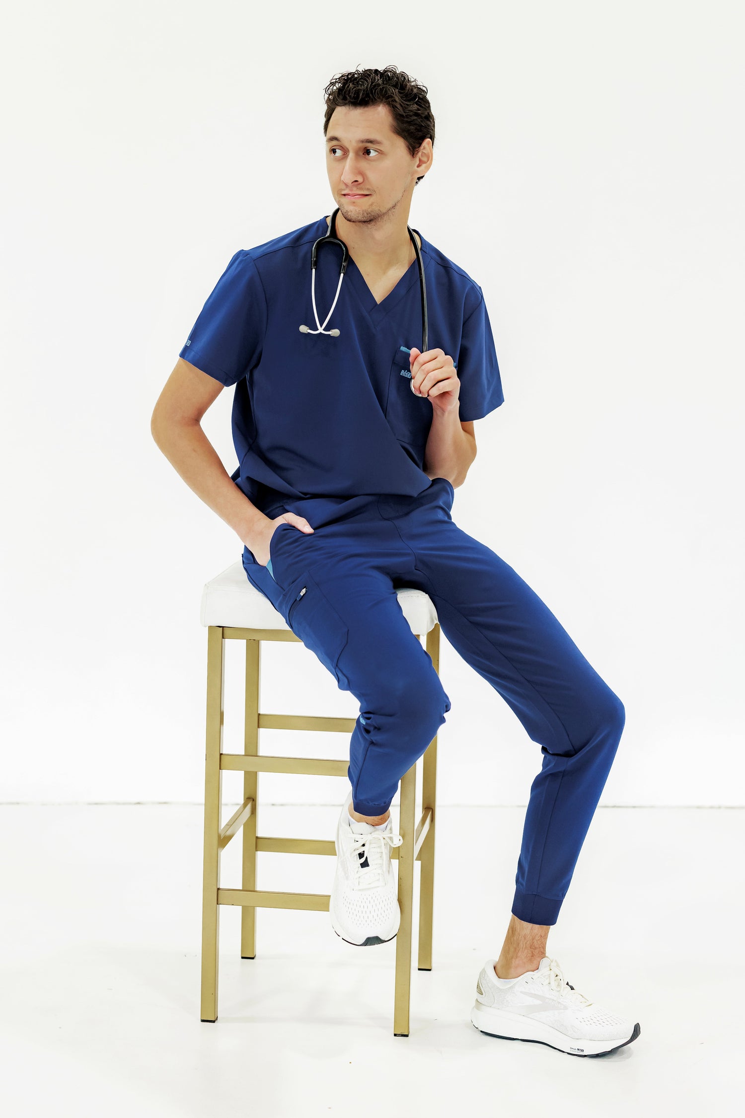 Men's Navy Scrubs