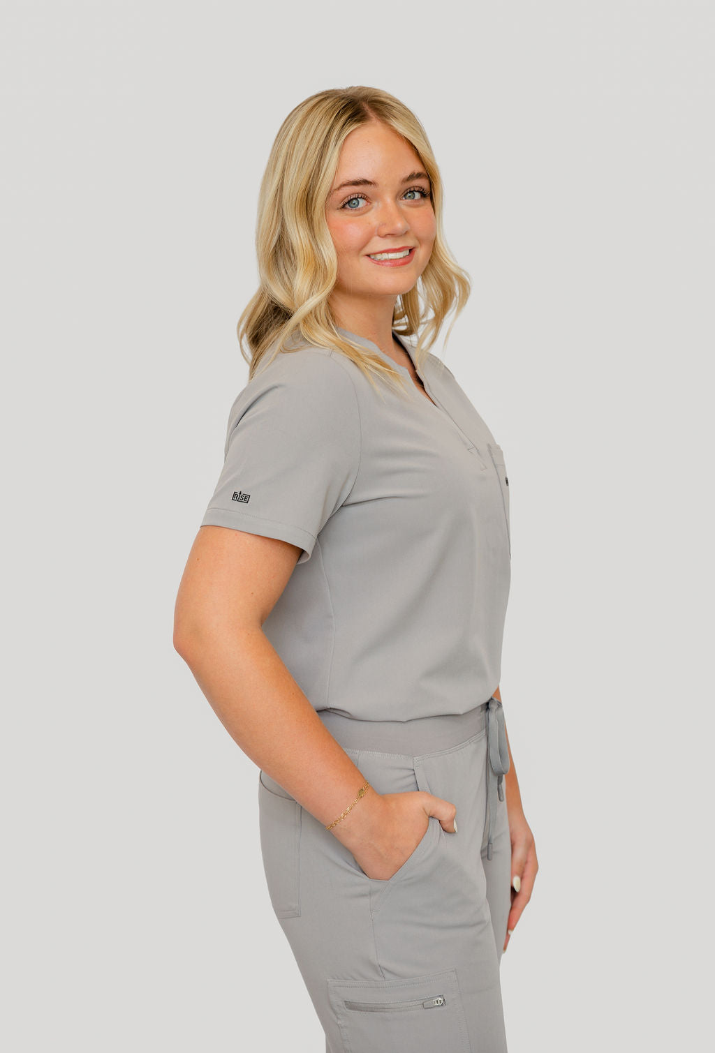 Women's Gray Scrubs
