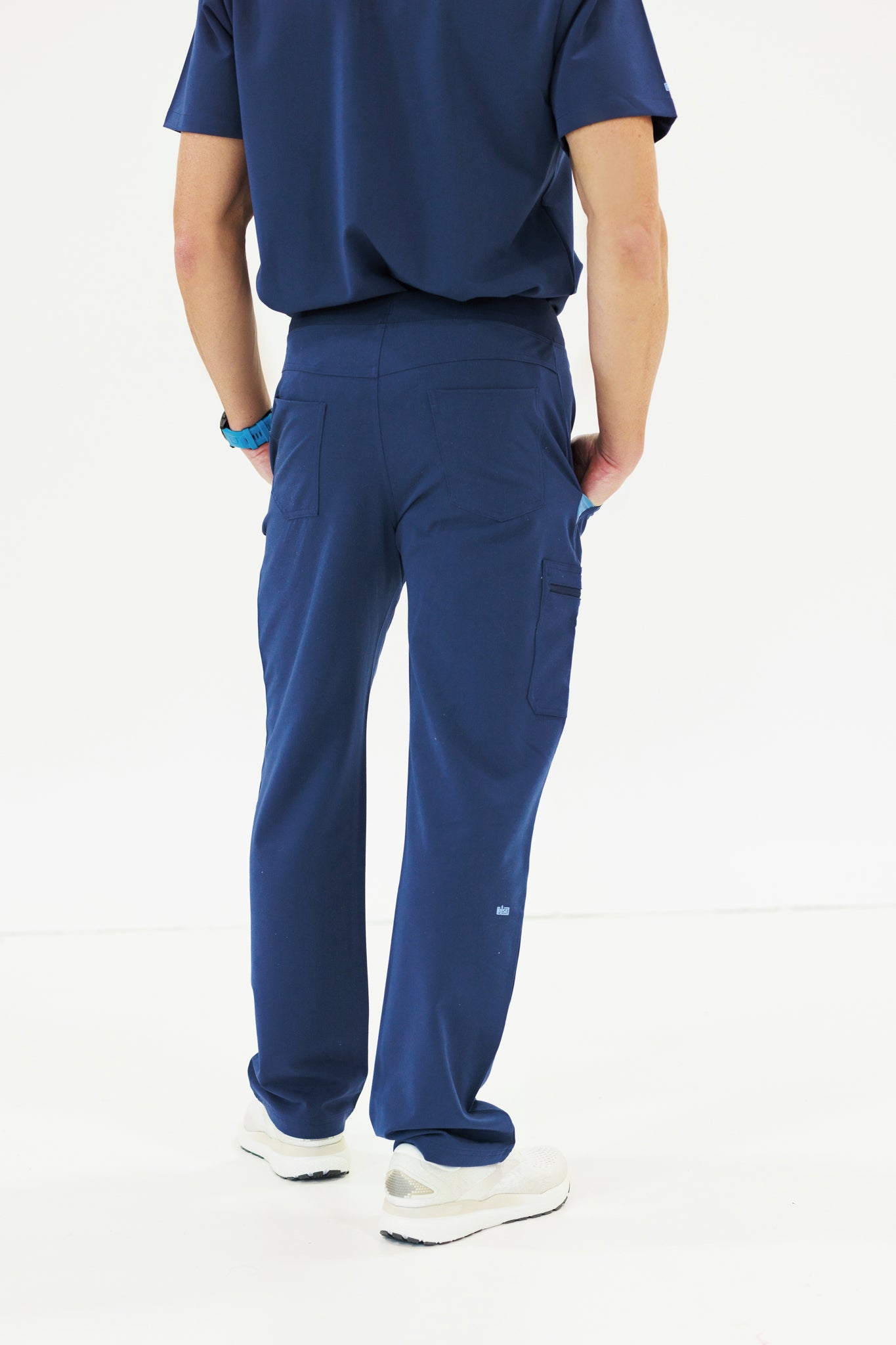 Men Classic Fit Scrub Pant (Navy)