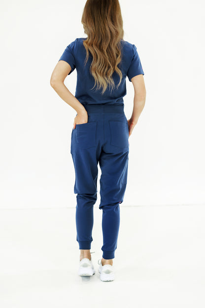 Women Jogger Scrub Pant (Navy)