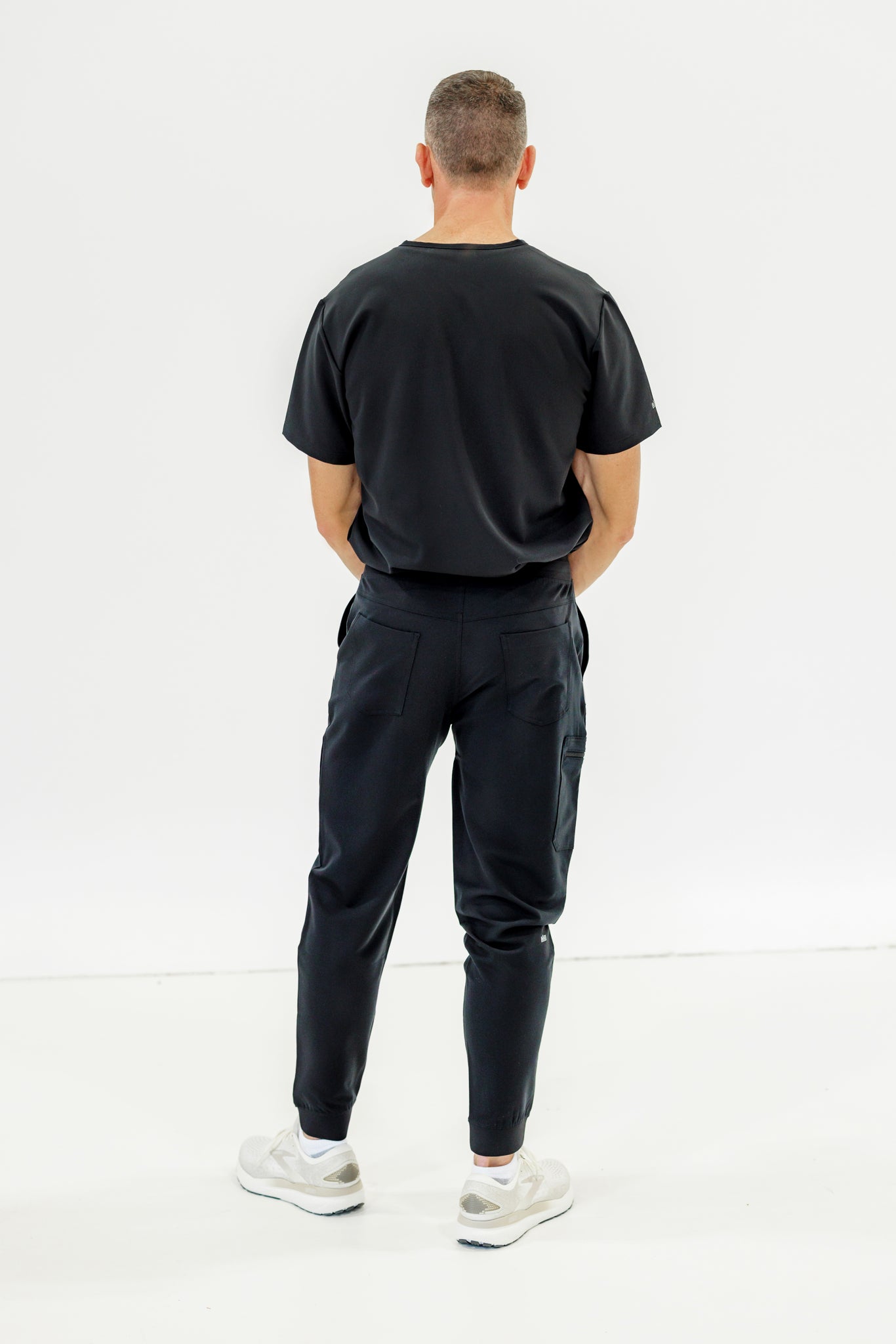 Men Jogger Scrub Pant (Black)