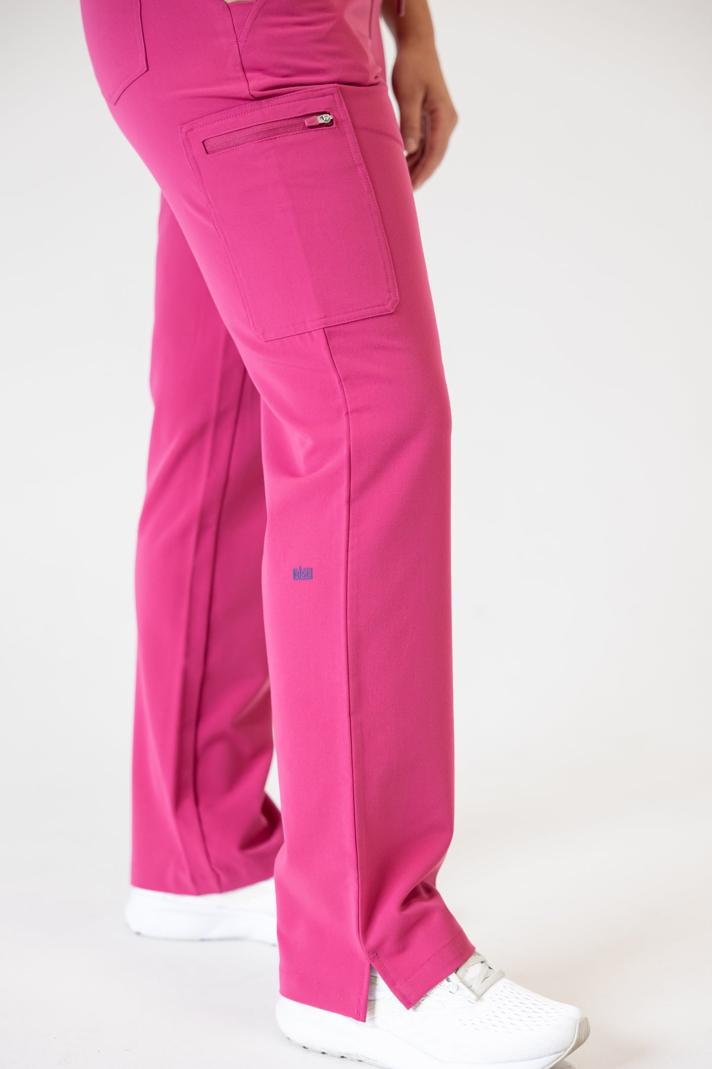 Women Classic Fit Scrub Pant (Pink)