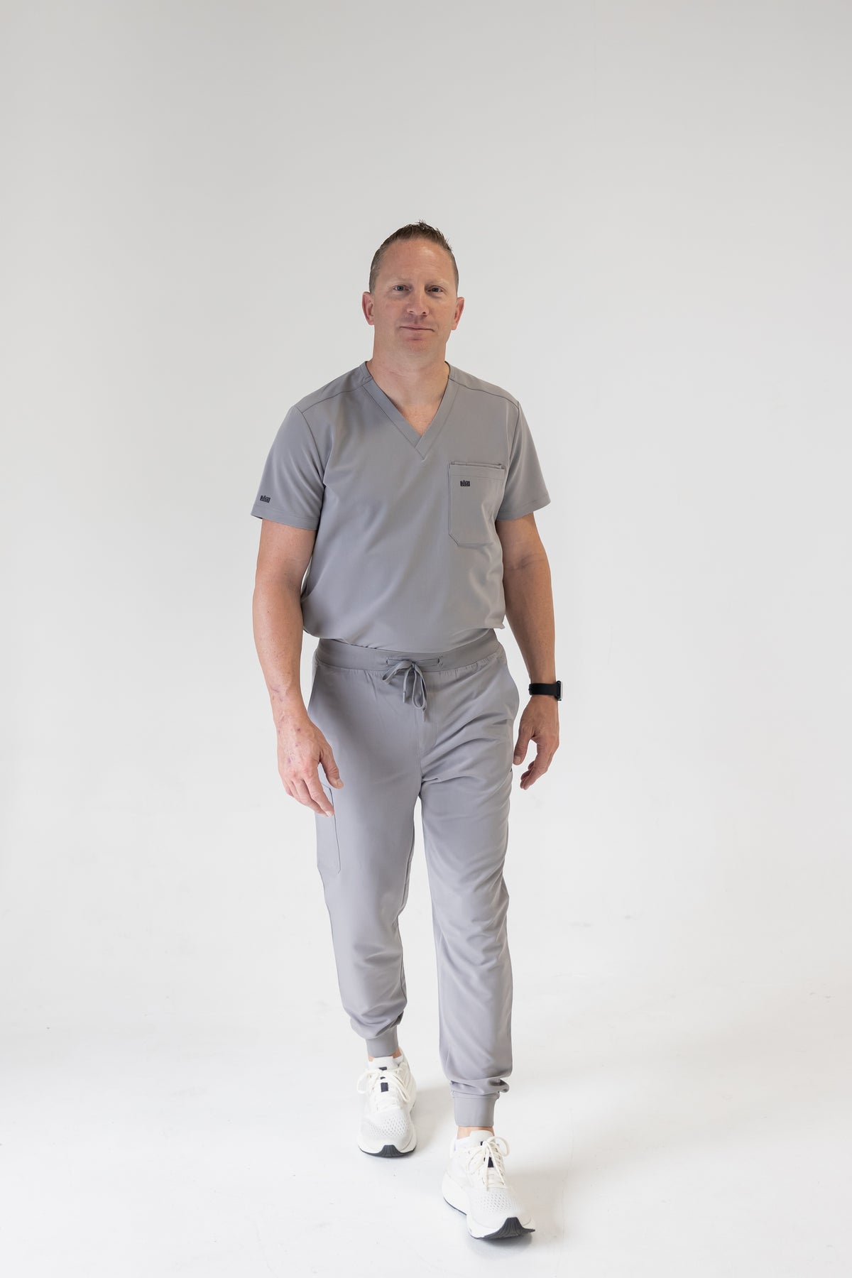 Men Jogger Scrub Pant (Gray)