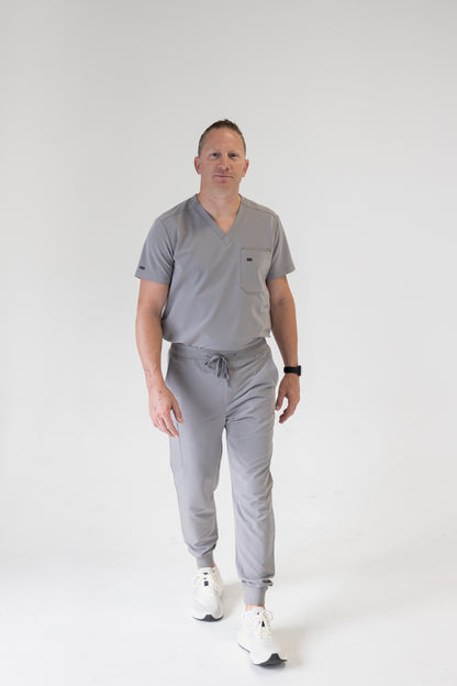 Men Jogger Scrub Pant (Gray)