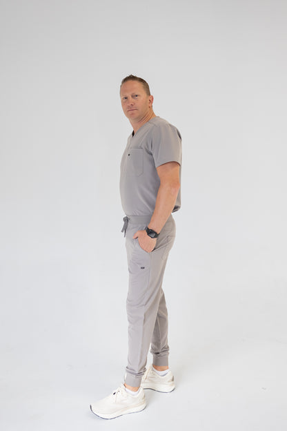 Men Jogger Scrub Pant (Gray)