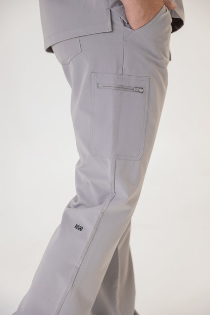 Men Classic Fit Scrub Pant (Gray)