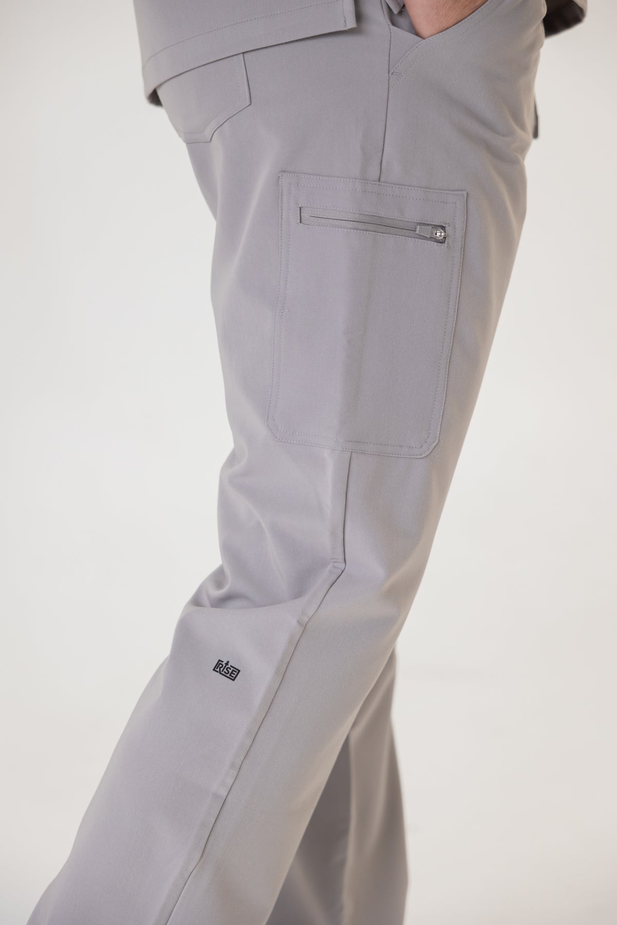 Men Classic Fit Scrub Pant (Gray)