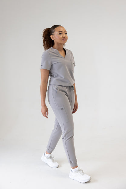 Women Jogger Scrub Pant (Gray)